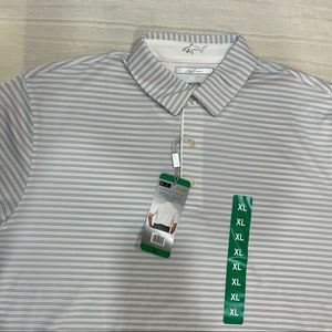 ✨NWT✨Greg Norman ML75 MICROLUX STRIPE
POLO -Grey (XL)